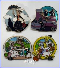 Disney Walt's Classic Collection Mary Poppins Limited Edition 4-Pin Set Disney Walt's Classic Collection Mary Poppins Limited Edition 4-Pin Set