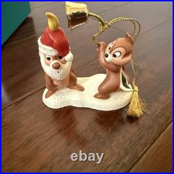 Disney Wdcc Chip & Dale Little Mischief Makers Christmas Ornament Pluto's Tree