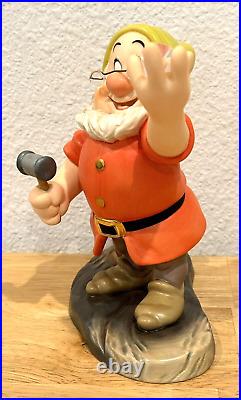 Disney Wdcc Doc Where A Million Diamonds Shine! Snow White Seven Dwarfs Figurine