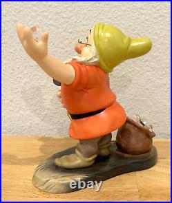 Disney Wdcc Doc Where A Million Diamonds Shine! Snow White Seven Dwarfs Figurine