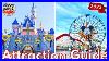 Disneyland U0026 Disney S California Adventure Attraction Guide 2023