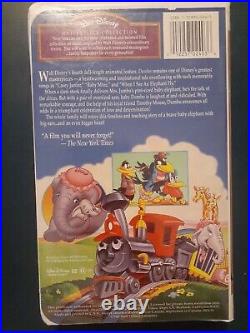 Dumbo Rare Walt Disney Masterpiece Collection VHS Tape Stock No 024