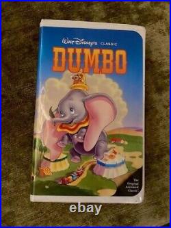 Dumbo Walt Disney Black Diamond Classics VHS 024 Good Condition