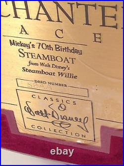 Enchanted Places WDCC Steam Boat Willie Steamboat Walt Disney