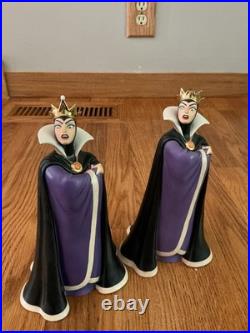 Evil Queen WDCC Who Is The Fairest One Of All Snow White X2 Figurines Statue LTD