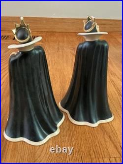 Evil Queen WDCC Who Is The Fairest One Of All Snow White X2 Figurines Statue LTD