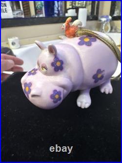 It's A Small World Jungle Blossom Hippo