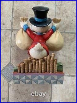 Jim Shores Scrooge McDuck A Wealth of Riches Disney Traditions