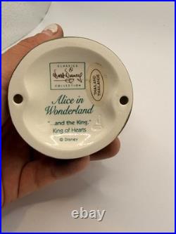 King Of Hearts Walt Disney Classics Figurine And The King Alice In Wonderland