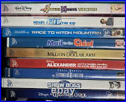 LOT (50) Walt Disney Pixar DVD Movies Animated Cartoon Family Kids Children