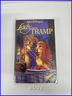 Lady And The Tramp VHS Walt Disney Black Diamond The Classics RARE #582