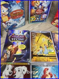 Lot 20 Original Walt Disney Children's Classic NEW Factory Sealed DVD's