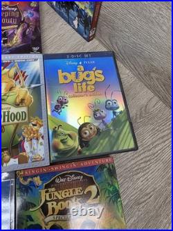 Lot 20 Original Walt Disney Children's Classic NEW Factory Sealed DVD's