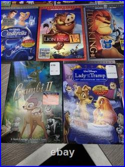 Lot 20 Original Walt Disney Children's Classic NEW Factory Sealed DVD's