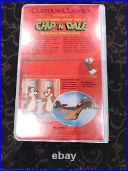 Lot Of 11 Original Walt Disney Home Video Cartoon Classics VHS NEVER RENTED