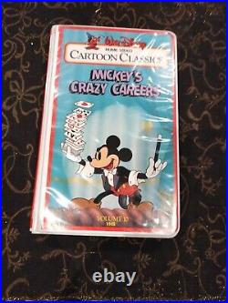 Lot Of 11 Original Walt Disney Home Video Cartoon Classics VHS NEVER RENTED