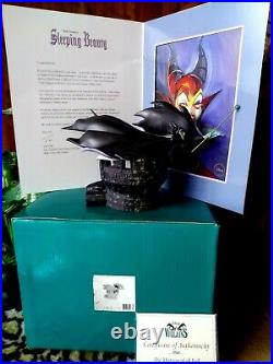 MALEFICENT WDCC LTD. ED. FIGURINE MISTRESS OF ALL EVIL, SLEEPING BEAUTY, NIB, withLitho