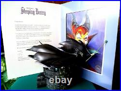 MALEFICENT WDCC LTD. ED. FIGURINE MISTRESS OF ALL EVIL, SLEEPING BEAUTY, NIB, withLitho