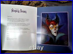 MALEFICENT WDCC LTD. ED. FIGURINE MISTRESS OF ALL EVIL, SLEEPING BEAUTY, NIB, withLitho