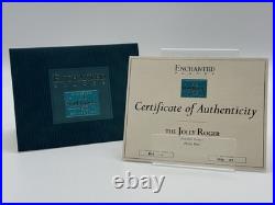 MINT! WDCC Walt Disney Enchanted Places The Jolly Roger Ship Peter Pan COA & Box