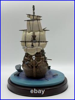 MINT! WDCC Walt Disney Enchanted Places The Jolly Roger Ship Peter Pan COA & Box