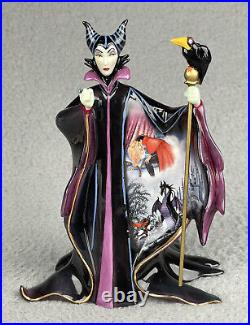 Maleficent Porcelain Bradford Exchange Disney Villains Figurine No Box or COA