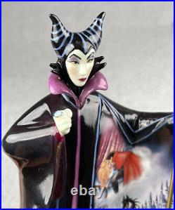 Maleficent Porcelain Bradford Exchange Disney Villains Figurine No Box or COA