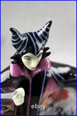 Maleficent Porcelain Bradford Exchange Disney Villains Figurine No Box or COA