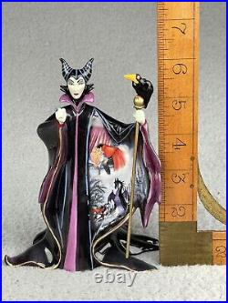 Maleficent Porcelain Bradford Exchange Disney Villains Figurine No Box or COA