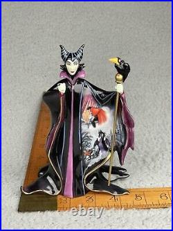 Maleficent Porcelain Bradford Exchange Disney Villains Figurine No Box or COA