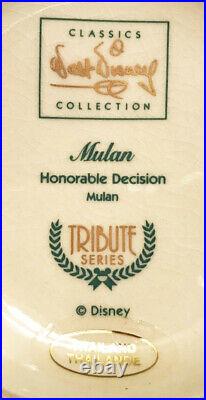 Mulan Honorable Decision Wdcc Mib Coa
