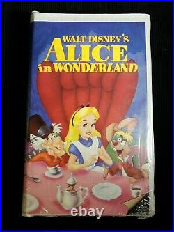 NEW! 1998 Walt Disney's ALICE in WONDERLAND The Classic VHS #036-5 Black Diamond
