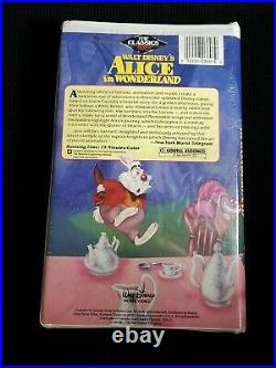 NEW! 1998 Walt Disney's ALICE in WONDERLAND The Classic VHS #036-5 Black Diamond