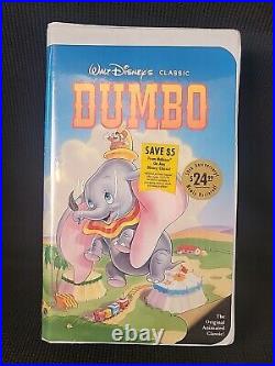 NEW! 4 Walt Disney Classics BLACK DIAMOND Edition Movies Home Videos RARE