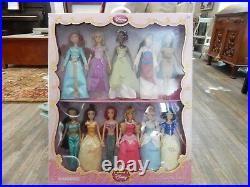NEW Disney Store Disney Princess Classic Film Collection 11 Dolls Ariel Merida