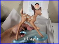 NEW! WDCC Bambi Walt Disney Classic Collection Kinda Wobbly In Box