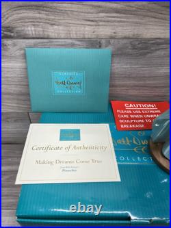 NEW WDCC Disney Pinocchio Blue Fairy Making Dreams Come True Figurine BOX + COA