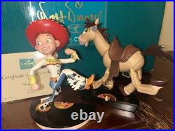 NEW WDCC Toy Story2, Jessie & Bullseye Yeee-Ha and Ride Like the Wind with Box