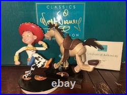 NEW WDCC Toy Story2, Jessie & Bullseye Yeee-Ha and Ride Like the Wind with Box