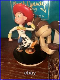 NEW WDCC Toy Story2, Jessie & Bullseye Yeee-Ha and Ride Like the Wind with Box