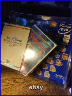 NEW Walt Disney Animated Anthology The Classic DVD Collector's Set Pinocchio