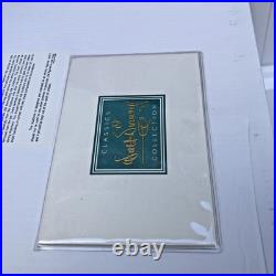 NIB DisneyWDCCCINDERELLA AND PRINCESO THIS IS LOVE 9 1/2 COA