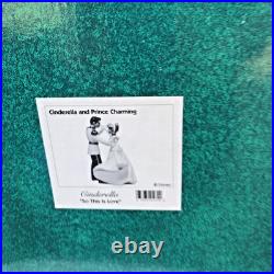 NIB DisneyWDCCCINDERELLA AND PRINCESO THIS IS LOVE 9 1/2 COA