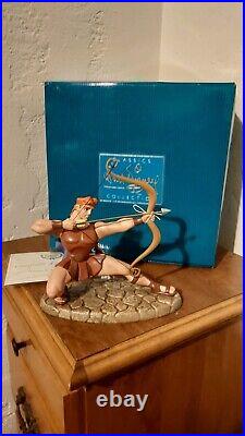 NIB WDCC HERCULES Zero to Hero COA New in Box Disney