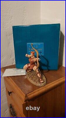 NIB WDCC HERCULES Zero to Hero COA New in Box Disney