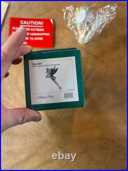 NIB Walt Disney Classics Collection Tinker Bell 1996 Ornament & Stand