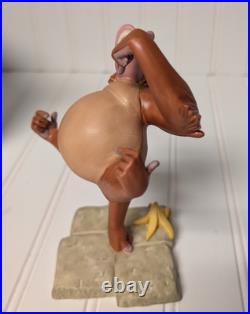 NOS WDCC Disney 1990's King Louie King of the Swingers COA 250834G