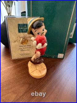 New Walt Disney Classics Collection Pinocchio Goodbye Father Figurine COA & Box