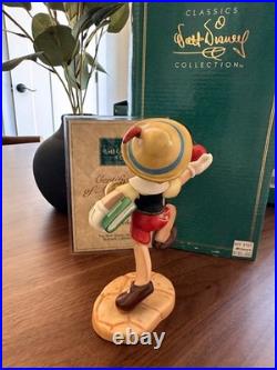 New Walt Disney Classics Collection Pinocchio Goodbye Father Figurine COA & Box