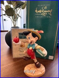 New Walt Disney Classics Collection Pinocchio Goodbye Father Figurine COA & Box
